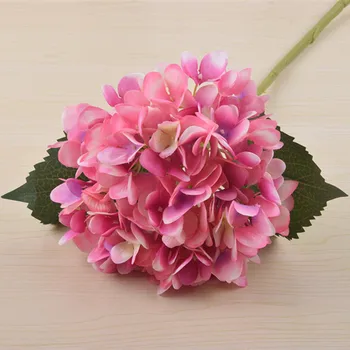 DİA18cm yapay çiçek Ortanca Düğün Dekorasyon Kemer Çiçek Ev Dekorasyon Çiçek Fotoğraf çiçek dekorasyonu 5