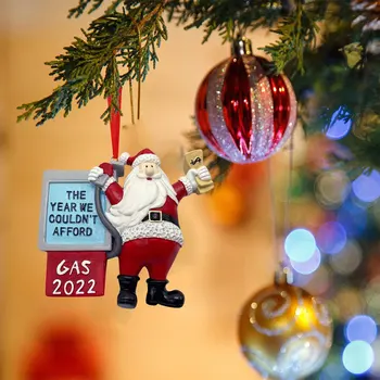 Santa Süs Sevimli Mini Santa Süsler Çevre Güvenli Noel Ağacı Süslemeleri Şenlikli Atmosfer Hatıra Geliştirmek
