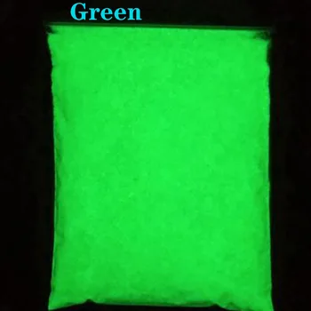 50 g / torba neon gece Fosforlu Kızdırma Pigmenti Parlak renk pigmentleri Karanlık Neon Renkli boya tozu Sonrası kızdırma 4