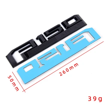 Araba 3D ABS Gövde Vücut Rozeti Amblem Çıkartmaları Sticker Ford F150 F-150 Raptor KEMENT XLT Logo Şekillendirici Aksesuarları