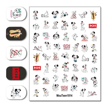 Disney Sıcak Mouteen1018 Geyik Bambi Su Tırnak Sticker Tırnak Su Sticker Nail Art Sticker Çıkartması Sanat Dekorasyon 3