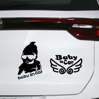 Uyarı Yansıtıcı Yapışkanlı Araba Çıkartmaları Çocuklar Bebek Çıkartmaları Sticker Araba Yansıtıcı Çıkartma Güzel Araba Styling Bebek Araba