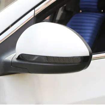 2 Adet / takım Araba Dikiz Aynası Şeritler Anti Scratch Sticker Trim için Chevrolet Cruze Sedan Hatchback 2009-Aksesuarları