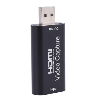 Ses Video Yakalama Kartları HDMI USB 2.0 1080 P 4 K Üzerinden Kayıt DSLR Kamera Eylem Kamera için Yüksek Çözünürlüklü Edinimi