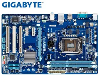 Kullanılan orijinal anakart Gigabyte GA-P61-S3-B3 GA-P61-S3 LGA 1155 DDR3 16GB USB2.0 P61-S3-B3 H61 Masaüstü anakart