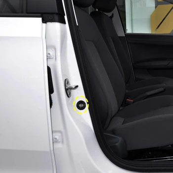 Araba Kapı Anti Çarpışma Silikon Ped Şok Sessiz Tampon Conta BMW E30 E36 E60 E61 X1 X2 X3 E83 X5 F25 E53 F15 Aksesuarları