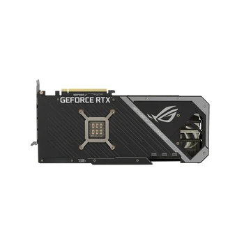GDDR6X Asus ROG STRIX RTX3080 O10G V2 OYUN Grafik 320Bit 7680×4320 HDCP Üçlü Fanlar RTX 3080 Ekran Kartı GDDR6X RTX 3080 GPU