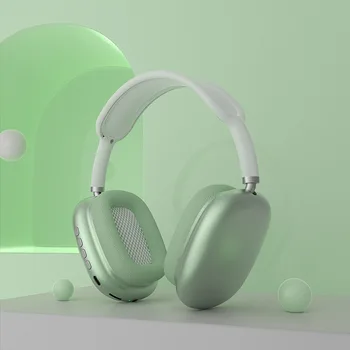 P9 kablosuz bluetooth Kulaklık Gürültü İptal Hi-Fi Kulaklık Bas Mic ile Spor Oyun Kulaklık TWS Kulaklık Telefon PC için