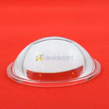 54mm Optik Cam Lens Yüksek 20mm LED Düz Dışbükey Lens 5-90 Derece DIY İçin 20W 30W Yüksek Güç LED Lamba / lamba çipi