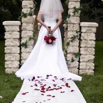 100/200 adet Romantik İpek Gül Yaprakları yapay çiçekler El Yapımı Düğün Parti Konfeti Atma Yıldönümü Önerisi Dekor