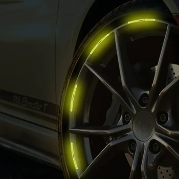Araba Hub ışık Yansıtıcı Şerit Yüksek Yansıtıcı Şerit Tutkal Opel Corsa Insignia Astra H G J K Antara Zafira Aksesuarları 0