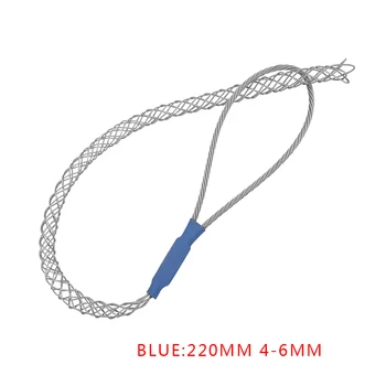 6 Renk Galvaniz Metal Kablo Çorapları Nemli Yerleşimler Boru Boru kablo çekici tel sapları Çekme Net Kapak Aksesuarı 4-25mm