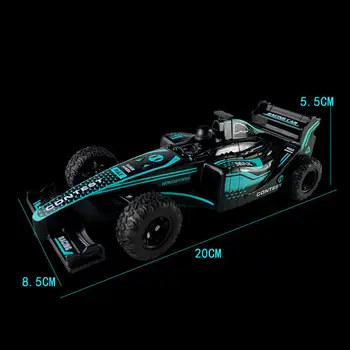 F1 Formülü RC Araba 15 km/saat Yarış Yüksek Hızlı Sürüklenen Spor Uzaktan Kumanda Araç Mini oyuncak arabalar Erkek Çocuklar için Noel Hediyeleri