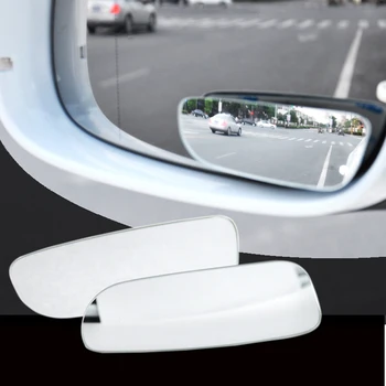 2 ADET 360 Rotasyon Araba Kör Nokta Ayna Ayarlanabilir Bebek Araba Yan Ayna Arka Koltuk Otomatik Karartma Dikiz Cam İç Şekillendirici 3