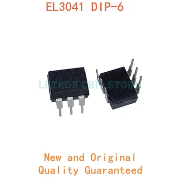 10 ADET EL3041 DIP6 3041 DIP-6 DIP Optocoupler yeni ve orijinal IC Yonga Seti