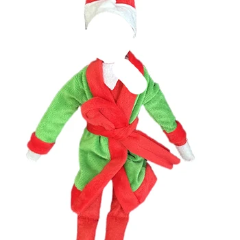 Noel Elf Bebek Peri Elbise Bornoz bebek oyuncakları Aksesuarları Bebek tatil elbisesi Up çocuk Yılbaşı Hediyeleri (Bebek)