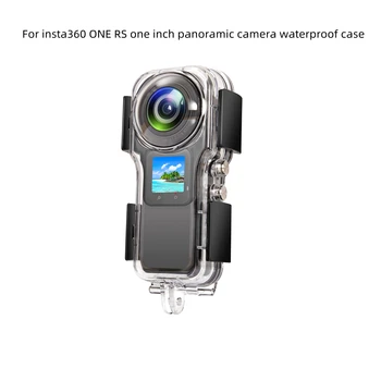 Su geçirmez Kılıf ınsta360 BİR RS 1 İnç Panoramik Kamera Koruyucu Kılıf Aksesuarları
