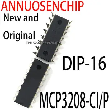 5 ADET Yeni ve Orijinal MCP3208-CI / P DIP16 yeni otantik ADC ADC MCP3208 MCP3208-CI / P