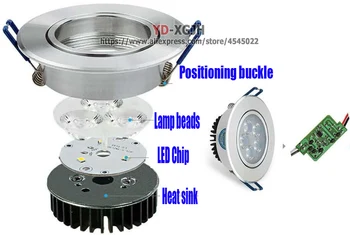 2 ADET LED Yapışık Lens Spot Lamba Çip Lensler 1W3W5W7W 9W12W15W18W21W24W36W Yüksek Güç 1W LED Lümen Düz Şeffaf e n e n e n e n e n e n e n e n e n e Lens 4