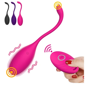 Kablosuz Uzaktan Kumanda kadın için vibratör Titreşimli Yumurta Güçlü Seks Oyuncakları Kadınlar için G Noktası Klitoris Stimülatörü Seks Oyuncakları 4