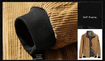 Erkekler 2022 Yeni Kış Polar Sıcak Kalın Ceketler Moda Kürk Yaka Kadife Ceket Erkek Sonbahar Dış Giyim Askeri Rahat Düz Ceket 4