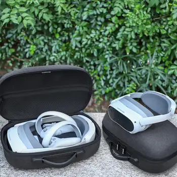Yeni VR Aksesuarları Pico 4 VR Kulaklık Seyahat Taşıma Çantası Su Geçirmez Darbeye Dayanıklı Pico 4 Koruyucu Çanta Sert saklama kutusu