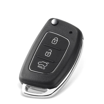 KEYYOU 3/4/5 düğme Katlanır Araba Uzaktan Anahtar Çevirme Katlanır Anahtar Kabuk Durumda Hyundai HB20 SANTA FE IX35 IX45 Oto Anahtar Değiştirme