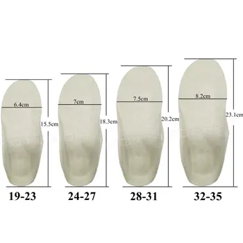 Çocuk Çocuk Ortopedik Tabanlık Arch Destek Düz Ayaklar için Ayakkabı Pedleri Eklemek O / X Tipi Bacak Varus Ortez Yastık Ayak düzeltici 1