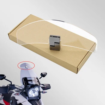 Hava akımı Ayarlanabilir Cam rüzgar deflektörü Evrensel Motosiklet Kawasaki BMW Ducati honda Benelli