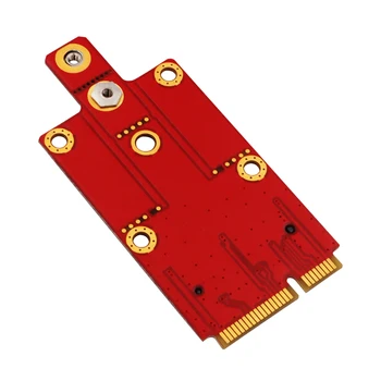 M. 2 Anahtar B Mini Pcı-E Adaptörü NGFF M2 Mini PCI Express PCIe 3G 4G 5G Modülü Destekler Tam boy ve Yarım boy mPCIe Yuvası 4
