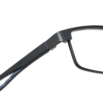 Titanyum Alaşımlı okuma gözlüğü Erkekler Dikdörtgen presbiyopik Gözlük adam Ultralight Vintage İş Hipermetrop diyoptri +1.0+1.5+4