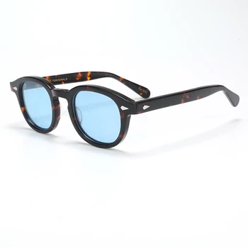 Johnny Depp Polarize Güneş Gözlüğü Erkekler Kadınlar İçin Kılıf İle$Kutusu Lüks Marka Tasarımcısı Lemtosh Tarzı güneş gözlüğü Erkek Kadın Oculos 2
