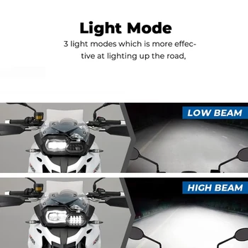 YENİ Motosiklet Işıkları Far-BMW F800GS F800R F700GS F650GS Macera Motosikletleri led projektör far takımı 1