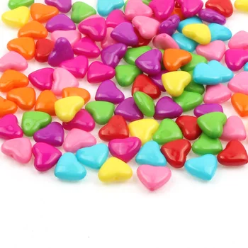 50 Adet/grup Karışık Renk Akrilik Boncuk Çeşitli Yıldız Çiçek Kalp Spacer Boncuk Takı Yapımı İçin DİY Bilezik Kolye Aksesuarları 0