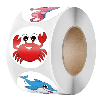50-500 adet Sevimli Karikatür Denizyıldızı Çıkartmalar Çocuk Ödül Etiket Teşvik Scrapbooking Dekorasyon Kırtasiye Sticker 2