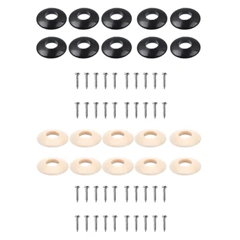 Gitar Tuner Makine Kafası Düğmeleri için 10 adet Plastik Yıkayıcılar 3