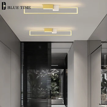Modern LED tavan ışık kapalı 110V 220V tavan lambası oturma odası yatak odası koridor koridor sundurma ışık ev aydınlatma armatürleri 5