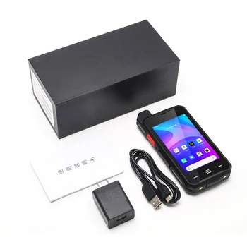 UNIWA F101 POC Walkie Talkie Android 10 4G Smartphone 4.0 İnç Su Geçirmez Sağlam Cep Telefonu 2GB 16GB 4600mAh Cep Telefonu NFC GPS