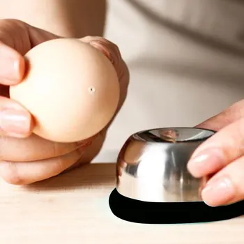 1 adet Haşlanmış Yumurta Delici Delik Ayırıcı Aracı Yumurta Prickers Ayırıcı Dayanıklılık Ekmek Yumurta Zımba Ev Mutfak Piercing Aracı