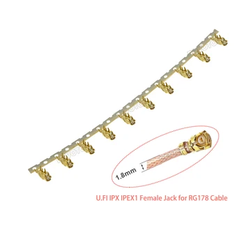 20 ADET U. FL IPX IPEX Dişi Konnektörler IPEX1 SMT Soket WıFı Anten Tabanı PCB RF Koaksiyel Anten Kartı Terminali