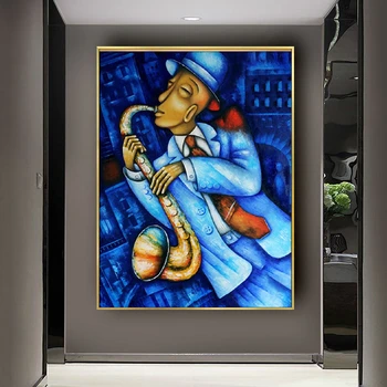 Picasso Ünlü En Çok Satan Modern Saf El Boyalı Tuval Resimleri Duvar Resimleri Ev Dekorasyon Yağlıboya Resim Çalışması 4