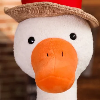 30cm Sıcak ıns Ördek peluş oyuncaklar Dolması Peluş Bebek Kawaii Beyaz Ördek Yastık Yumuşak Doldurulmuş Hayvanlar çocuklar için doğum günü hediyesi