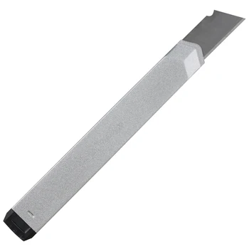 1 adet / 2 adet Deli 2060 yüksek kaliteli büyük boy sanat bıçak metal anti kayma kağıt kesici SK2 büyük metal duvar kağıdı bıçak