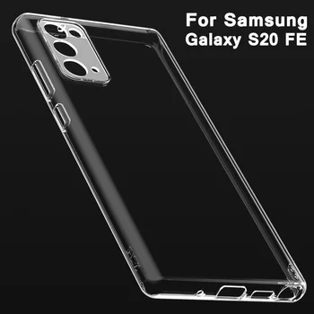 Tam Kapak Kılıf Samsung Galaxy S20 FE Şeffaf Yumuşak Tpu Kılıf Galaxy S20 Artı Ultra Not 20 Ultra Silikon Kılıf Kapakları 0