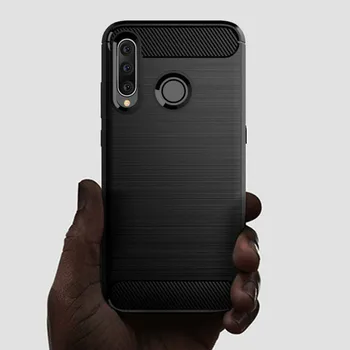 Onur için 10i Silikon Tam Koruyucu Mat Yumuşak Telefon Kapak honor10i Huawei Darbeye Dayanıklı Karbon Fiber Kılıfları Coque Fundas