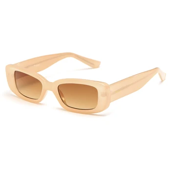 Mermer Retro Güneş Gözlüğü Bayanlar Moda Kare Küçük Çerçeve güneş gözlüğü erkek Marka Açık Spor Balıkçılık sürüş gözlükleri UV400