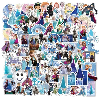 10/30/50/100 adet Disney Karikatür Dondurulmuş Prenses Aisha Çıkartmalar Estetik DIY Scrapbooking Su Şişesi Dizüstü Sevimli Çocuklar Etiket 0