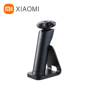 Xiaomi Mijia Elektrikli Tıraş Makinesi S700 Jilet Sakal Makinesi erkek Düzeltici Ipx7 Su Geçirmez Bıçak 3 Dişli Hız Fırçasız Düşük Gürültü