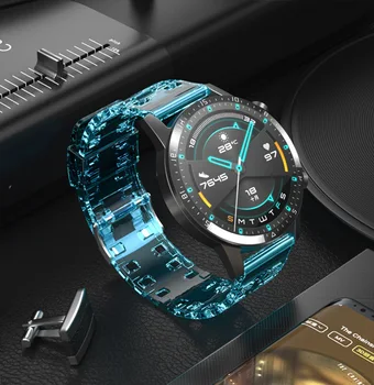 2022 Yeni Silikon Akıllı saat kayışı için Huawei Samsung Galaxy Dişli Amazfit Bileklik 20MM 22MM Smartwatch Bilezik Kordonlu Saat 1