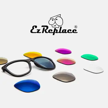 EZReplace için Polarize Yedek Lensler-Oakley Uçuş Ceket Güneş Gözlüğü-Kırmızı P 5